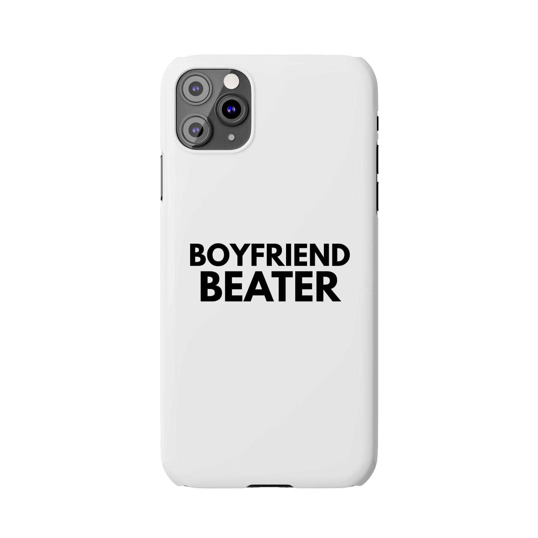 "Boyfriend Beater" iPhone Case