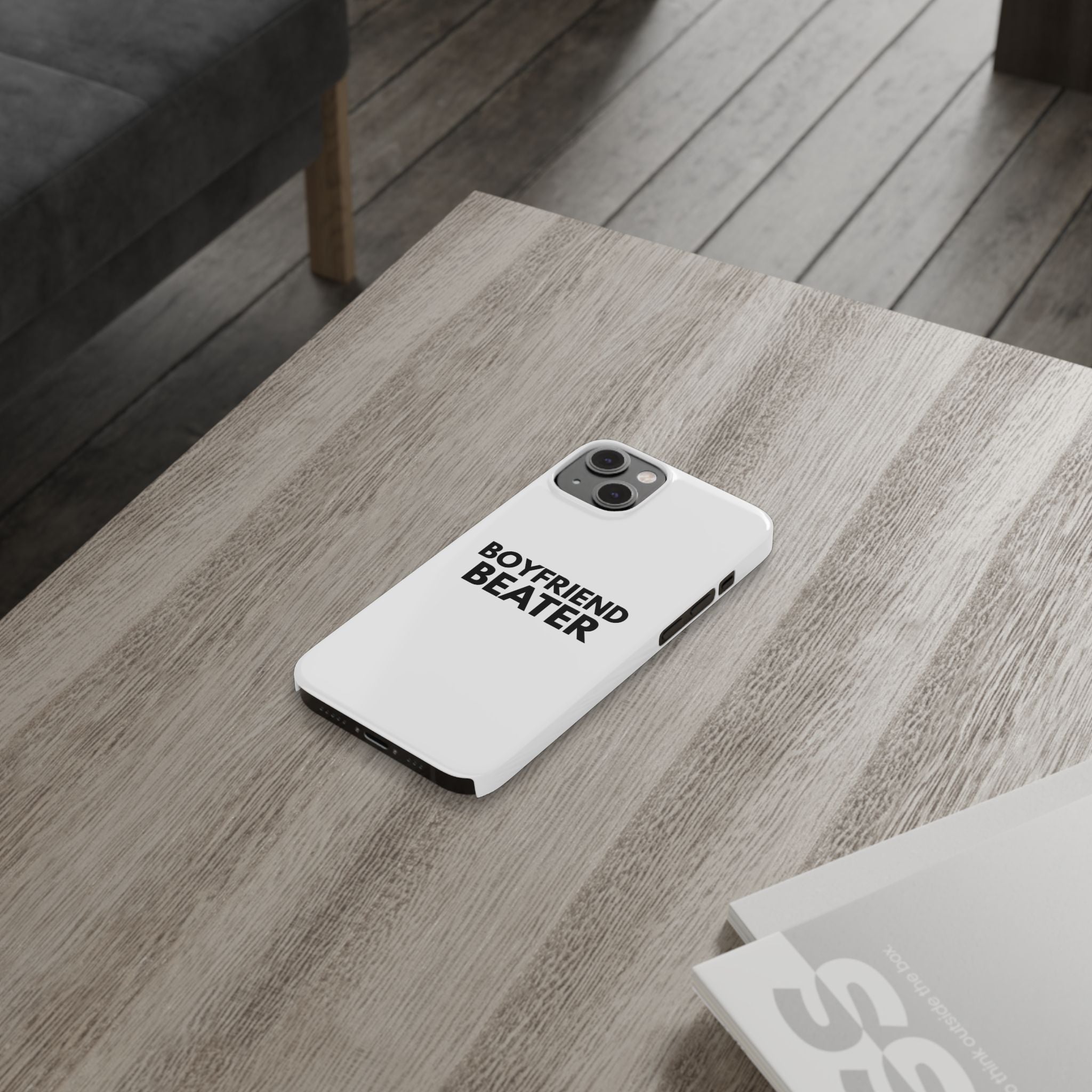 "Boyfriend Beater" iPhone Case