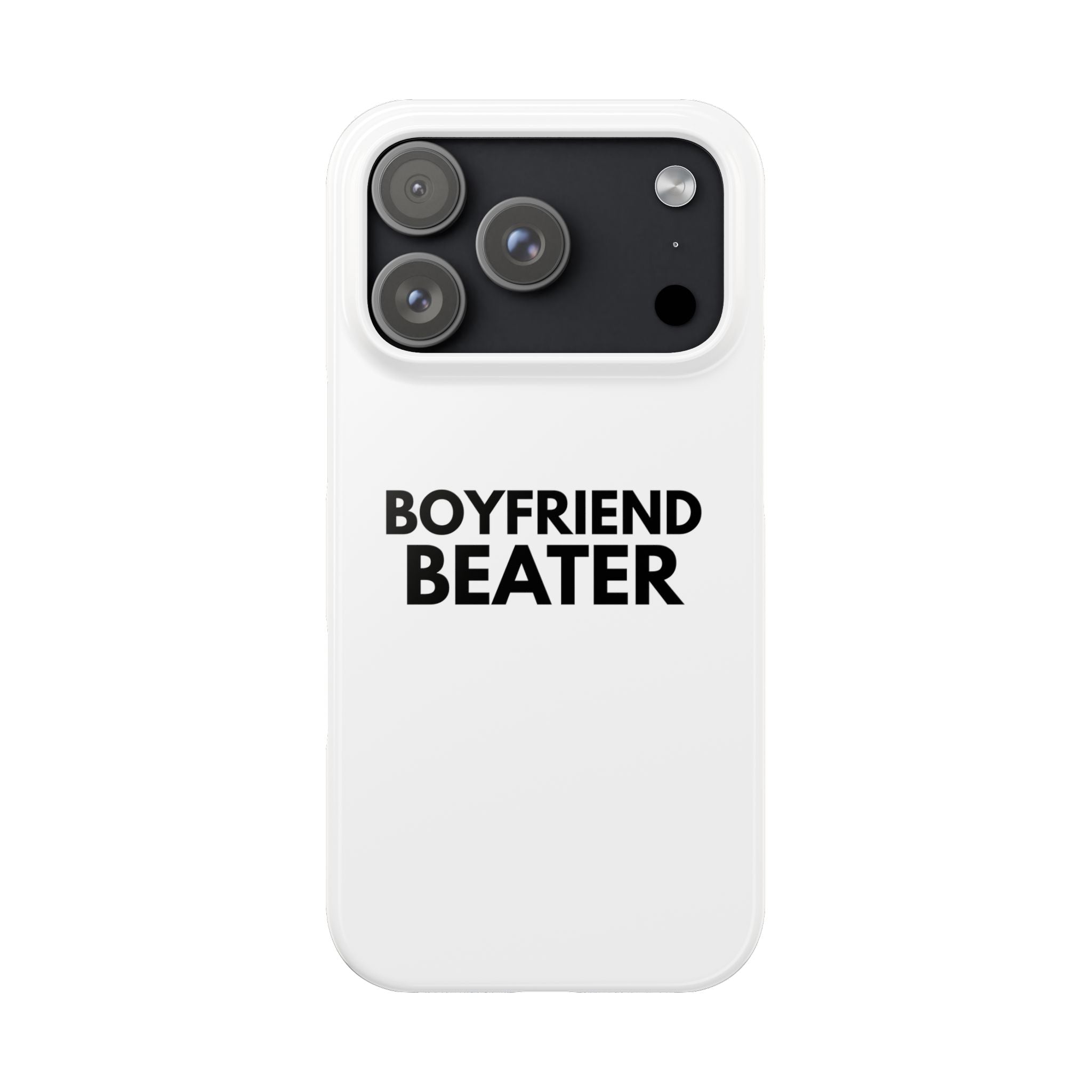 "Boyfriend Beater" iPhone Case