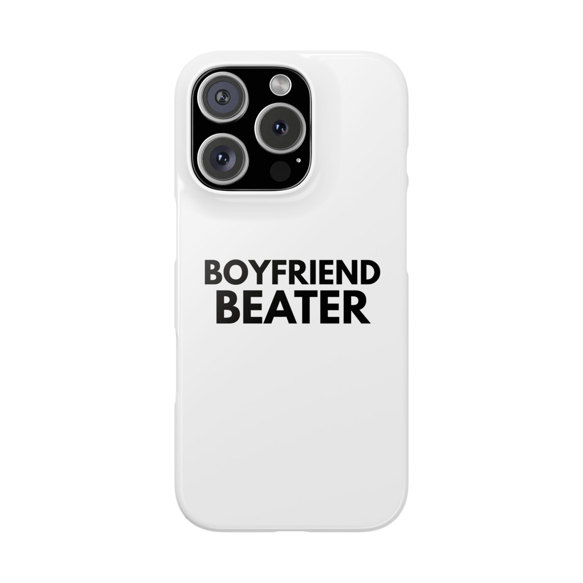 "Boyfriend Beater" iPhone Case