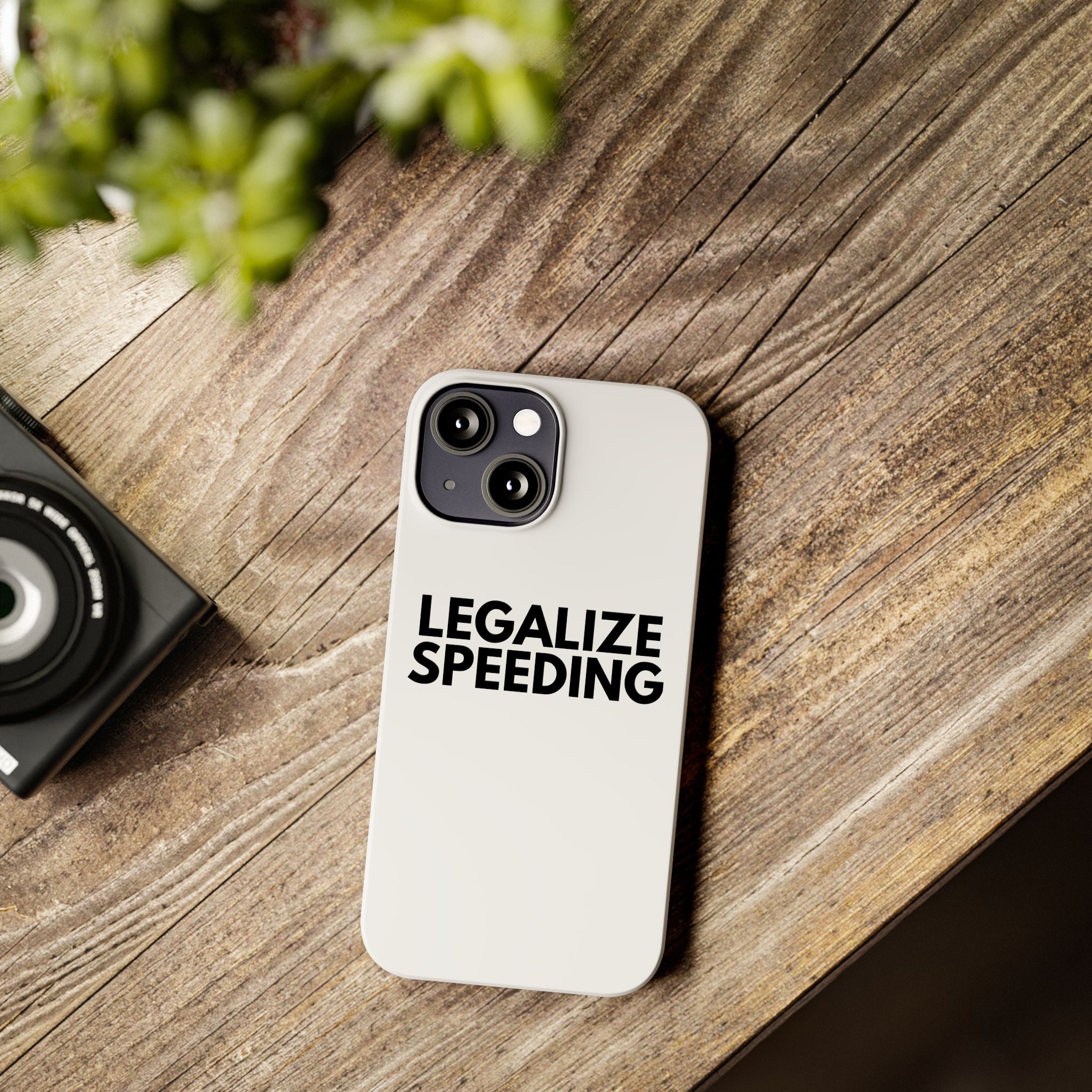 "Legalize Speeding" iPhone Case