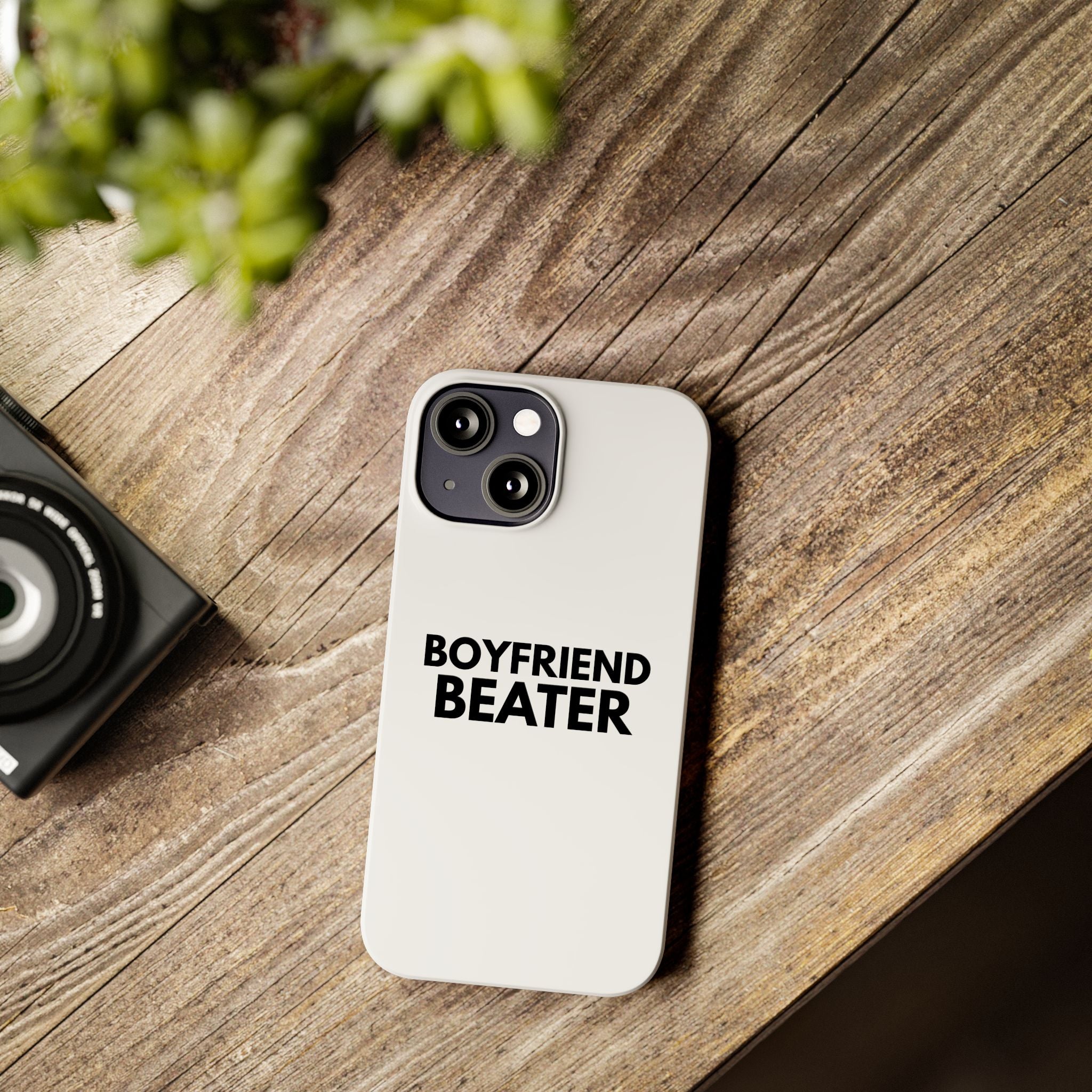"Boyfriend Beater" iPhone Case