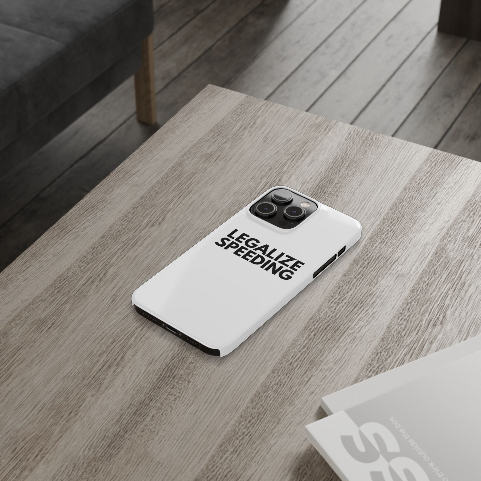 "Legalize Speeding" iPhone Case