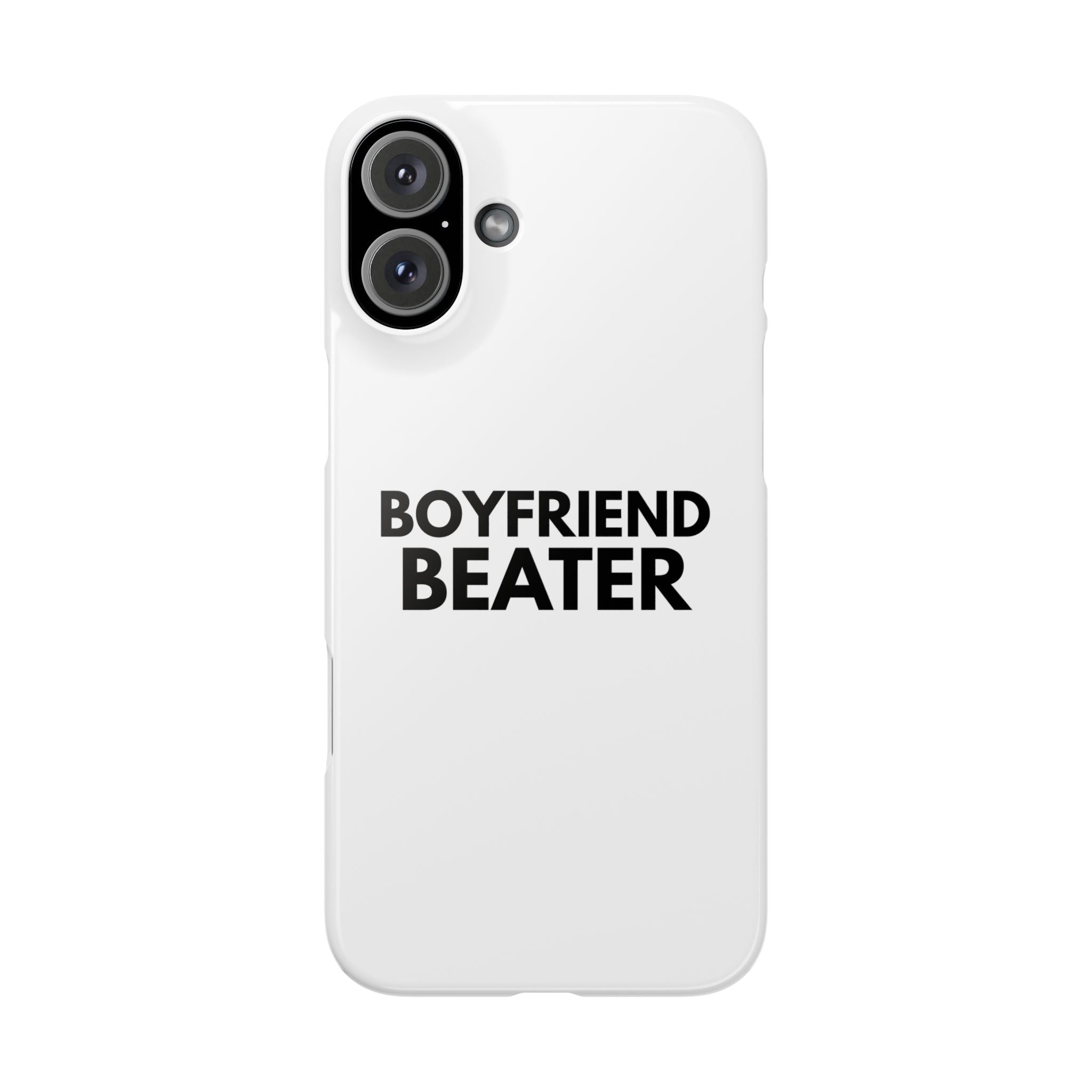 "Boyfriend Beater" iPhone Case
